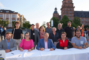 Vertreter:innen der SPD Aschaffenburg