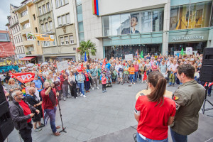 Einheit in Vielfalt - Aschaffenburg ist bunt in der Herstallstraße