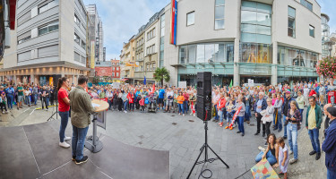Einheit in Vielfalt - Aschaffenburg ist bunt in der Herstallstraße