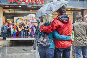 Einheit in Vielfalt - Aschaffenburg ist bunt in der Herstallstraße
