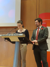 Dr. Sophie Peter & Manuel Michniok (Vorsitzende SPD Aschaffenburg)