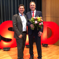 Jürgen Herzing mit Manuel Michniok