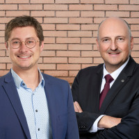 Manuel Michniok und Bernd Rützel