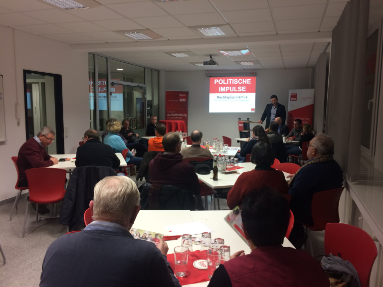 Unsere erste Veranstaltung "Politische Impulse" wurde gute besucht.